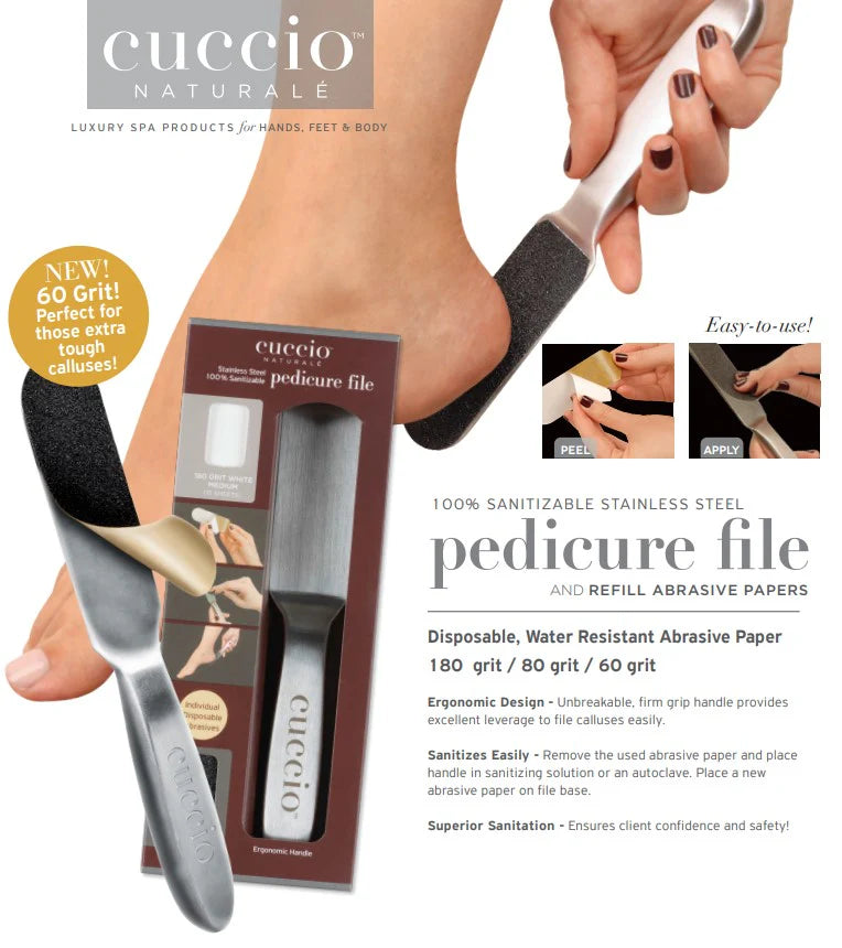 Stainless Steel Pedicure File Kit